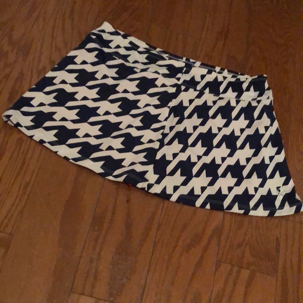 Jofit  Swing Skort Houndstooth Blue Depth